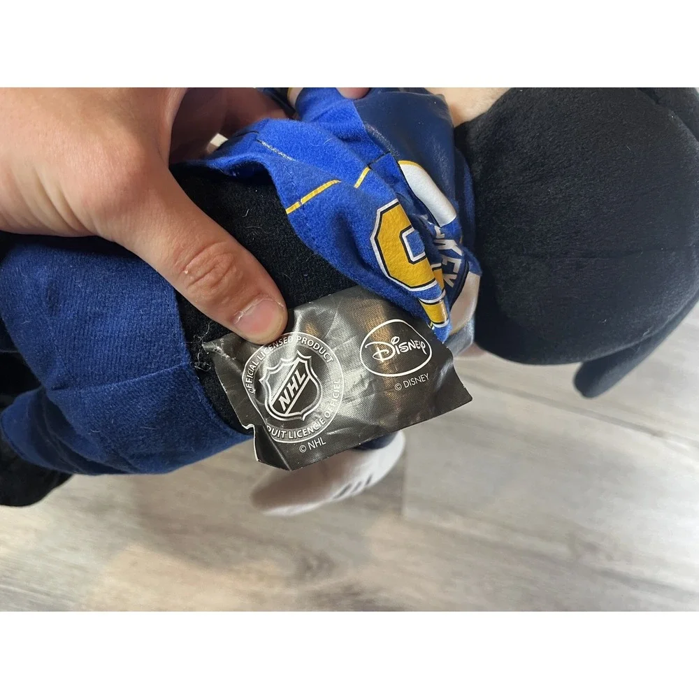 Disney St‎ Louis Blues Mickey Mouse Plush Stuffed Animal NHL Hockey 10